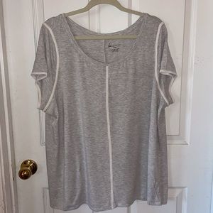 Lane Bryant Grey top